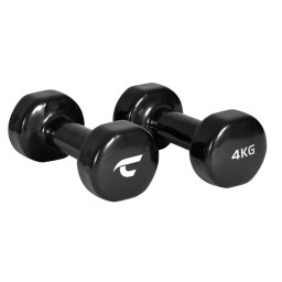 Vynil bevonatú súlyzó szett 2x4kg