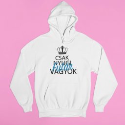 Csak nyugi, futár vagyok pulóver