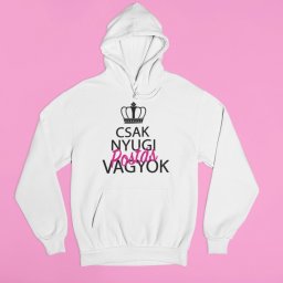 Csak nyugi, postás vagyok (v2) pulóver