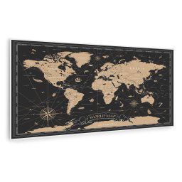 Klarstein Wonderwall Air Art Smart, infravörös hősugárzó, 120 x 60 cm, 700 W, éjszakai térkép (HTR10-WAASm700WNMpW)