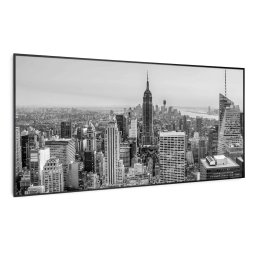 Klarstein Wonderwall Air Art Smart, infravörös hősugárzó, 120 x 60 cm, 700 W, New York City (HTR10-WAASm700WNYCTB)