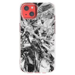Átlátszó szilikon tok az alábbi mobiltelefonokra Apple iPhone 13 - Chrome