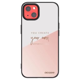 Fekete szilikon tok az alábbi mobiltelefonokra Apple iPhone 13 - You create your own opportunities