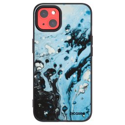Fekete szilikon tok az alábbi mobiltelefonokra Apple iPhone 13 - Organic blue