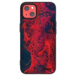 Fekete szilikon tok az alábbi mobiltelefonokra Apple iPhone 13 - Organic red