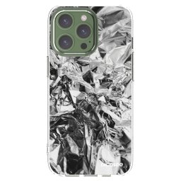 Átlátszó szilikon tok az alábbi mobiltelefonokra Apple iPhone 13 Pro - Chrome