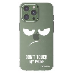Átlátszó szilikon tok az alábbi mobiltelefonokra Apple iPhone 13 Pro - Don't Touch My Phone
