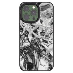 Fekete szilikon tok az alábbi mobiltelefonokra Apple iPhone 13 Pro - Chrome