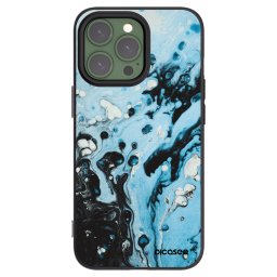 Fekete szilikon tok az alábbi mobiltelefonokra Apple iPhone 13 Pro - Organic blue