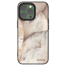 Fekete szilikon tok az alábbi mobiltelefonokra Apple iPhone 13 Pro - Cream marble