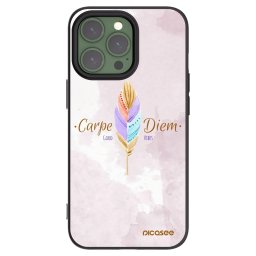 Fekete szilikon tok az alábbi mobiltelefonokra Apple iPhone 13 Pro - Carpe Diem