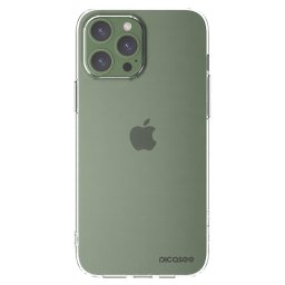 Átlátszó szilikon tok az alábbi mobiltelefonokra Apple iPhone 13 Pro Max - Clear