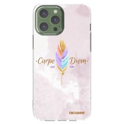 Átlátszó szilikon tok az alábbi mobiltelefonokra Apple iPhone 13 Pro Max - Carpe Diem
