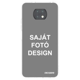 Átlátszó szilikon tok az alábbi mobiltelefonokra Xiaomi Redmi Note 9T - Saját fotó/motívum