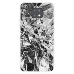 Átlátszó szilikon tok az alábbi mobiltelefonokra Xiaomi Redmi Note 9T - Chrome