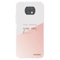 Átlátszó szilikon tok az alábbi mobiltelefonokra Xiaomi Redmi Note 9T - You create your own opportunities