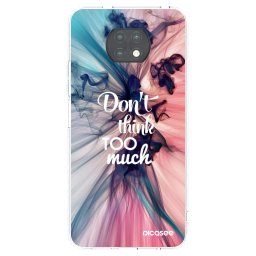 Átlátszó szilikon tok az alábbi mobiltelefonokra Xiaomi Redmi Note 9T - Don't think TOO much
