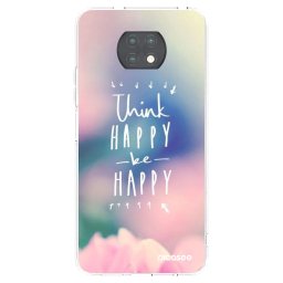 Átlátszó szilikon tok az alábbi mobiltelefonokra Xiaomi Redmi Note 9T - Think happy be happy