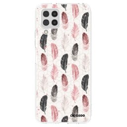 Átlátszó szilikon tok az alábbi mobiltelefonokra Samsung Galaxy A22 A225F 4G - Feather 2