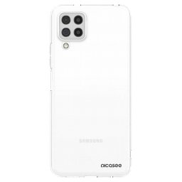 Átlátszó szilikon tok az alábbi mobiltelefonokra Samsung Galaxy A22 A225F 4G - Clear