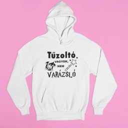 Tűzoltó vagyok nem varázsló pulóver