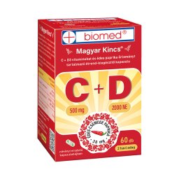 Biomed Magyar Kincs C + D-vitamin kapszula 60x