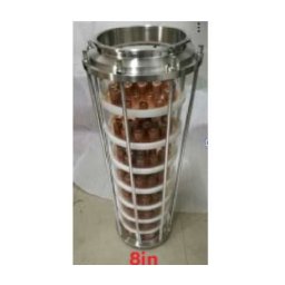8 Tányéros Üveg Finomító Oszlop 8"-os (n3901)