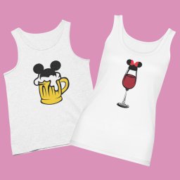 Mickey sör és Minnie Bor páros atléta