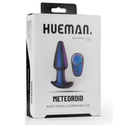 Hueman Meteroid anál dildó, a szárán forgó gyöngysorral, távirányítóval