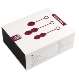 Svakom - Nova Balls gésagolyó szett, belső ballasztgolyóval (lila)