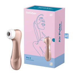 Satisfyer - Pro 2. léghullámos csiklóizgató (arany) (2. generációs)