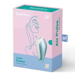 Satisfyer - Love Breeze léghullámos csiklóizgató (kék)
