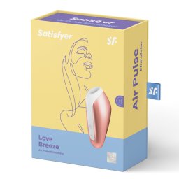 Satisfyer - Love Breeze léghullámos csiklóizgató (réz)