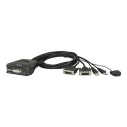 KVM S.2PC USB DVI CS22D PN: XCS22D
