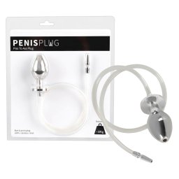 You2Toys - Piss to Ass Plug - üreges anál plug húgycső tágítóval