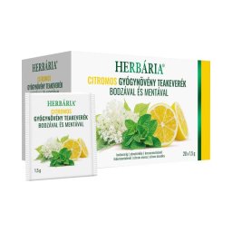 Herbária Citromos gyógynövény filteres teakeverék 20x1,5g