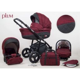 Axel multifunkciós babakocsi Plum