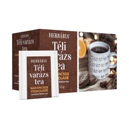 Herbária Téli varázs narancsos csokoládé ízű teakeverék 20x1,5g