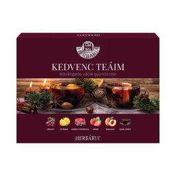 Herbária Kedvenc Teáim fekete teaválogatás 6x5