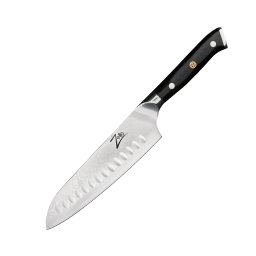 Zelite Infinity by Klarstein Alpha-Royal Japanese Series, 7" santoku kés, damaszkuszi acél (AR-SANT-AS10)