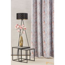 (3 szín) DIM OUT Nyomott CARRARA 21 korall 280 cm