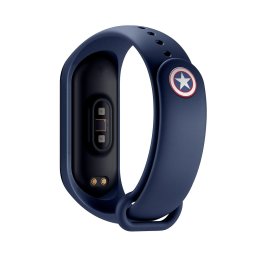 Xiaomi Mi Band 3 / Mi Band 4 / Mi Band 5 / Mi Band 6 okoskarkötő Venom pótszíj