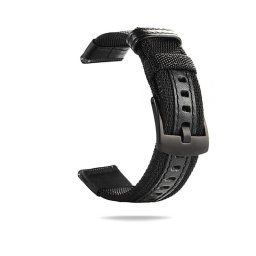 Nylon és bőr óraszíj – okosóra nylon és bőr pótszíj 20/22mm