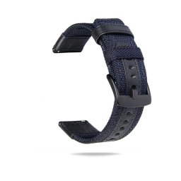 Nylon és bőr óraszíj – okosóra nylon és bőr pótszíj 20/22mm