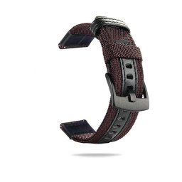 Nylon és bőr óraszíj – okosóra nylon és bőr pótszíj 20/22mm