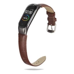 Xiaomi Mi Band 3 és Mi Band 4 okoskarkötő bőr pótszíj