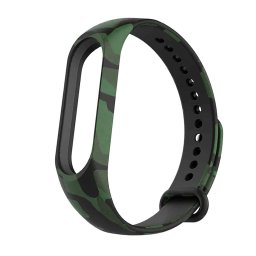 Xiaomi Mi Band 3 és Mi Band 4 okoskarkötő terepszínű pótszíj