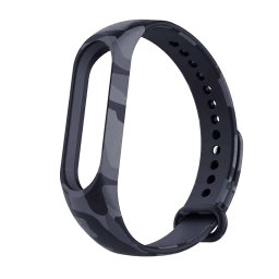 Xiaomi Mi Band 3 és Mi Band 4 okoskarkötő terepszínű pótszíj