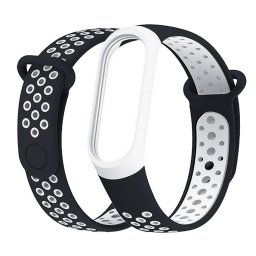 Xiaomi Mi Band 3 és Mi Band 4 okoskarkötő dupla sport pótszíj