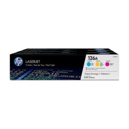 CF341A (126A) 3-pack C/M/Y Color toner
